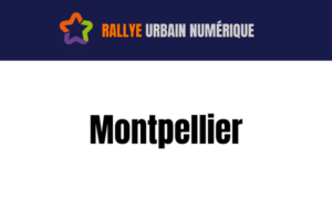 Montpellier écrit en gros avec le logo de la ville