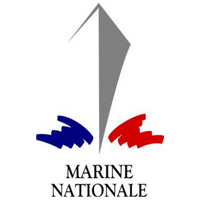 logo d'un bateau avec écrit marine nationale